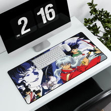 Load image into Gallery viewer, InuYasha Mouse Pad (Desk Mat) With Laptop
