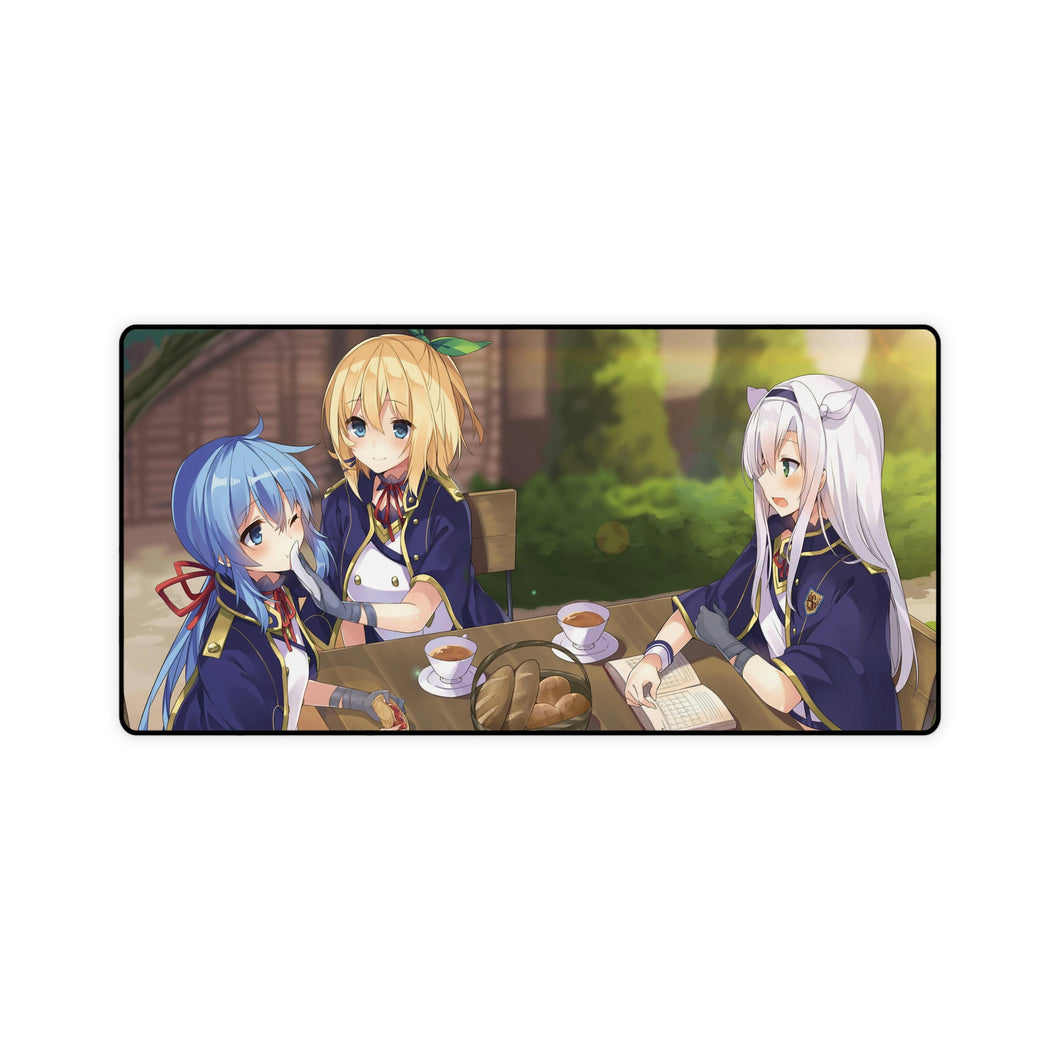 Rokudenashi Majutsu Koushi to Akashic Records Tapis de souris (tapis de bureau)