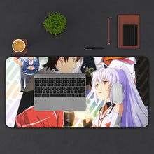 Load image into Gallery viewer, Plastic Memories Isla, Tsukasa Mizugaki, Kazuki Kuwanomi, Constance Mouse Pad (Desk Mat) With Laptop
