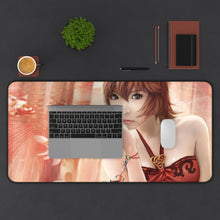 Cargar imagen en el visor de la galería, Ponyo Ponyo Mouse Pad (Desk Mat) With Laptop
