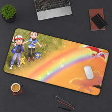 Load image into Gallery viewer, Pokémon The Movie: I Choose You! Mouse Pad (Desk Mat) On Desk
