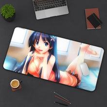 Load image into Gallery viewer, A Certain Scientific Railgun Mouse Pad (Desk Mat) On Desk
