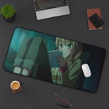 Load image into Gallery viewer, Reading Momoiro Shirai Mouse Pad (Desk Mat) On Desk
