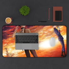 Charger l&#39;image dans la galerie, though the heavens fall Mouse Pad (Desk Mat) With Laptop
