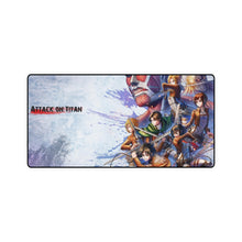 Load image into Gallery viewer, Attack on titan poster Mouse Pad (Desk Mat)
