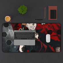 Load image into Gallery viewer, Shuusei Kagari Smirk Mouse Pad (Desk Mat) With Laptop
