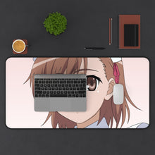 Load image into Gallery viewer, A Certain Scientific Railgun Mouse Pad (Desk Mat) With Laptop
