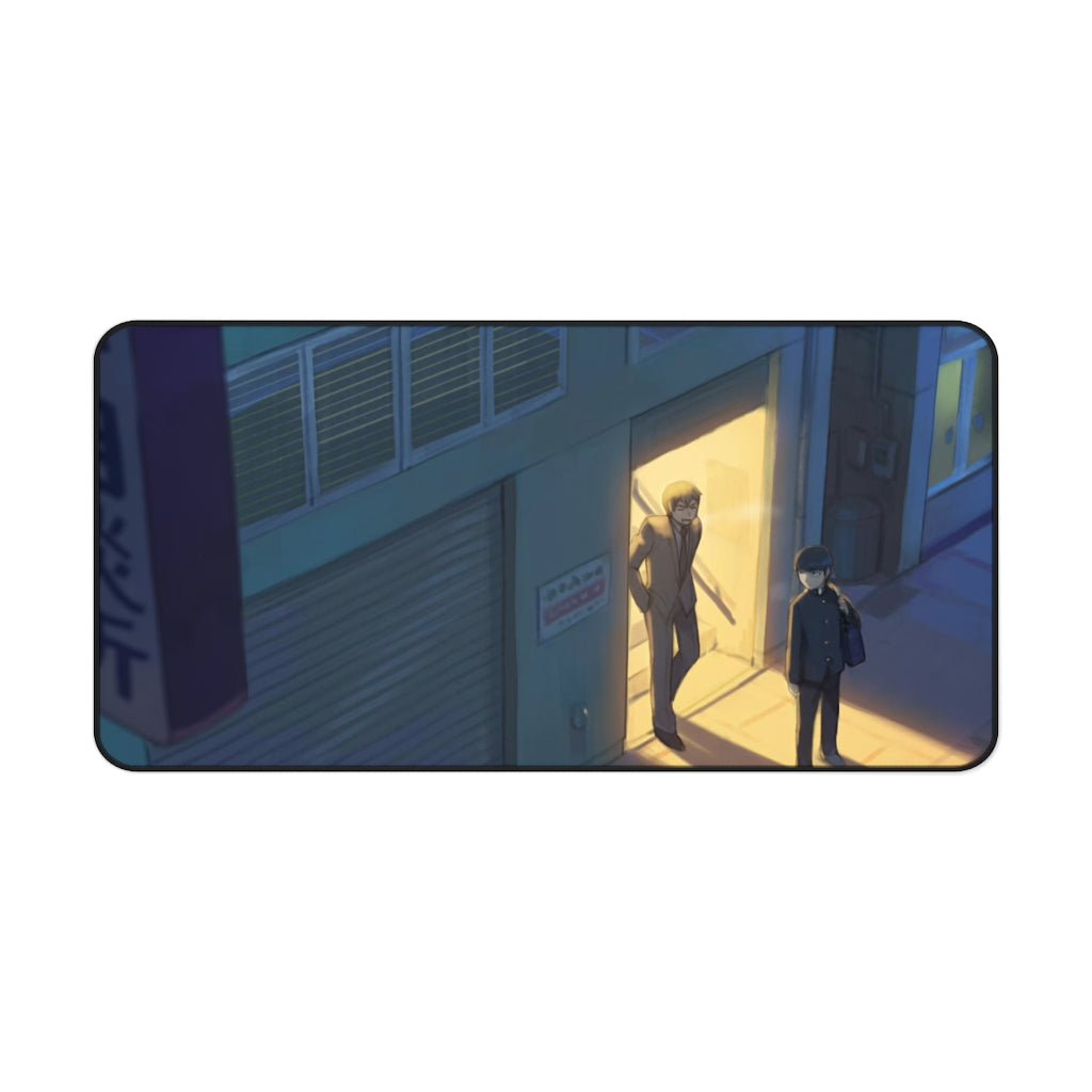 Mob Psycho 100 Arataka Reigen, Shigeo Kageyama Mouse Pad (Desk Mat)