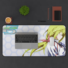 Charger l&#39;image dans la galerie, Infinite Stratos Mouse Pad (Desk Mat) With Laptop
