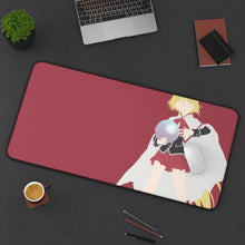 Load image into Gallery viewer, Trinity Seven Mira Yamana Mouse Pad (Desk Mat) On Desk
