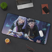 Cargar imagen en el visor de la galería, Black Clover Asta, Noelle Silva Mouse Pad (Desk Mat) On Desk
