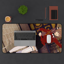 Load image into Gallery viewer, Amagi Brilliant Park Isuzu Sento Mouse Pad (Desk Mat) With Laptop
