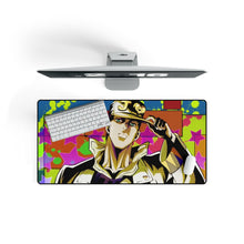 Cargar imagen en el visor de la galería, JoJo&#39;s Bizarre Adventure: Diamond is Unbreakable - Jotaro Kujo Mouse Pad (Desk Mat) On Desk
