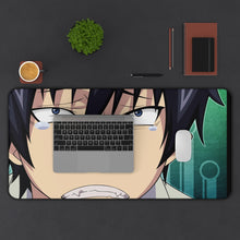 Load image into Gallery viewer, Rin Okumura Mouse Pad (Desk Mat) With Laptop
