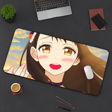 Load image into Gallery viewer, Nisekoi Kosaki Onodera Mouse Pad (Desk Mat) On Desk
