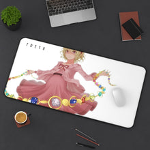 Load image into Gallery viewer, A Certain Scientific Railgun Mouse Pad (Desk Mat) On Desk
