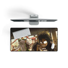 Load image into Gallery viewer, Takagi and Kôta Mouse Pad (Desk Mat) On Desk
