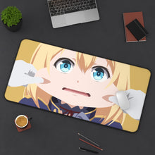 Charger l&#39;image dans la galerie, Rokudenashi Majutsu Koushi To Akashic Records Rumia Tingel Mouse Pad (Desk Mat) On Desk
