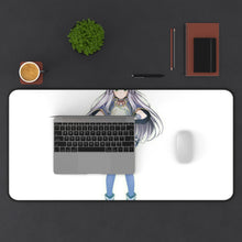 Cargar imagen en el visor de la galería, Rokudenashi Majutsu Koushi To Akashic Records Sistine Fibel Mouse Pad (Desk Mat) With Laptop
