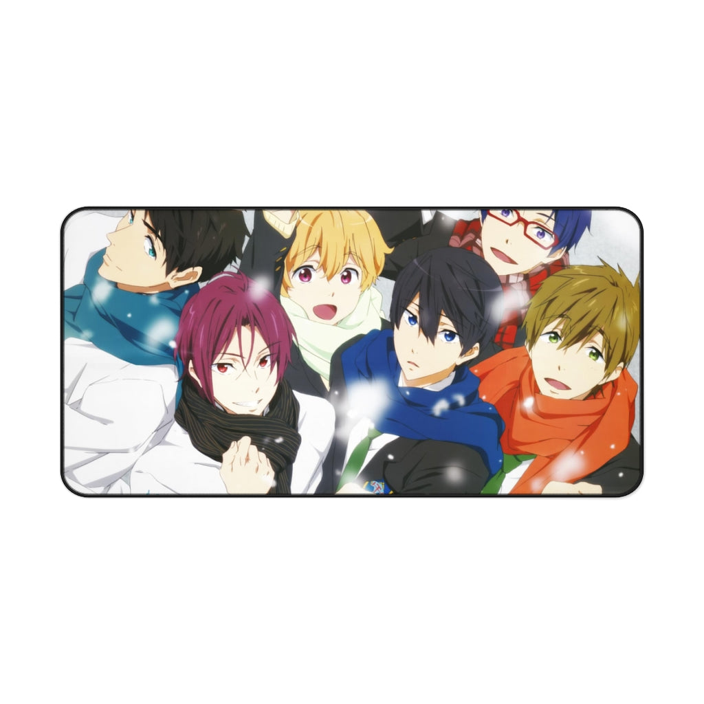 Free! Rin Matsuoka, Makoto Tachibana, Haruka Nanase, Nagisa Hazuki Mouse Pad (Desk Mat)