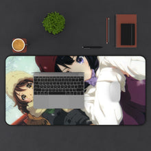 Charger l&#39;image dans la galerie, Sound! Euphonium Kumiko Oumae, Reina Kousaka Mouse Pad (Desk Mat) With Laptop
