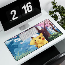 Load image into Gallery viewer, Anime Pokémon Mouse Pad (Desk Mat) With Laptop
