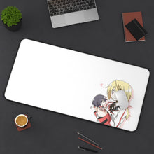 Charger l&#39;image dans la galerie, Infinite Stratos Mouse Pad (Desk Mat) On Desk
