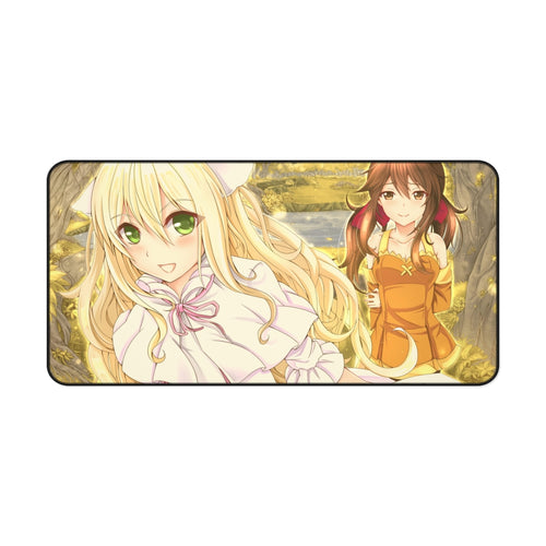 Mavis Vermilion Mouse Pad (Desk Mat)