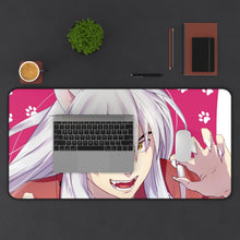 Load image into Gallery viewer, InuYasha Mouse Pad (Desk Mat) With Laptop
