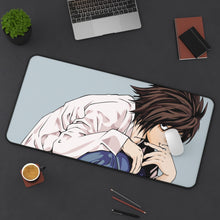 Load image into Gallery viewer, Anime Death Note Mouse Pad (Desk Mat) On Desk
