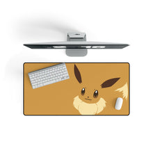 Load image into Gallery viewer, Eevee Mouse Pad (Desk Mat) On Desk
