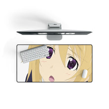 Charger l&#39;image dans la galerie, Infinite Stratos Mouse Pad (Desk Mat) On Desk
