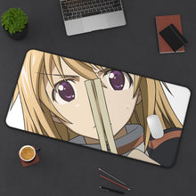 Charger l&#39;image dans la galerie, Infinite Stratos Mouse Pad (Desk Mat) On Desk
