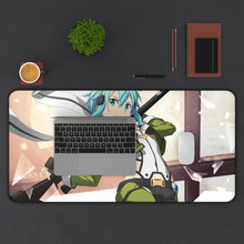 Load image into Gallery viewer, Sinon Mouse Pad (Desk Mat) With Laptop
