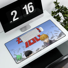 Charger l&#39;image dans la galerie, Mob Psycho 100 Arataka Reigen, Shigeo Kageyama Mouse Pad (Desk Mat) With Laptop
