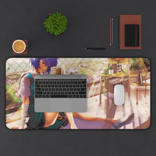 Load image into Gallery viewer, Neon Genesis Evangelion Rei Ayanami Mouse Pad (Desk Mat) With Laptop
