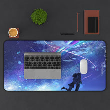 Cargar imagen en el visor de la galería, Your Name. Mouse Pad (Desk Mat) With Laptop
