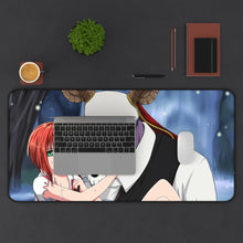 Cargar imagen en el visor de la galería, The Ancient Magus&#39; Bride Chise Hatori, Elias Ainsworth Mouse Pad (Desk Mat) With Laptop
