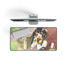 Load image into Gallery viewer, Anime Headphones Mouse Pad (Desk Mat) On Desk
