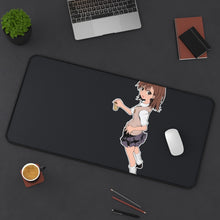 Load image into Gallery viewer, A Certain Scientific Railgun Mikoto Misaka Mouse Pad (Desk Mat) On Desk
