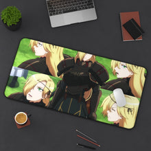 Load image into Gallery viewer, Leinas Rockbruise - Overlord Mouse Pad (Desk Mat) On Desk
