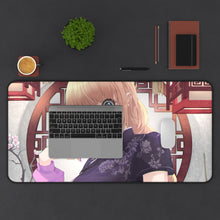 Charger l&#39;image dans la galerie, Ya Boy Kongming! Eiko Tsukimi Mouse Pad (Desk Mat) With Laptop
