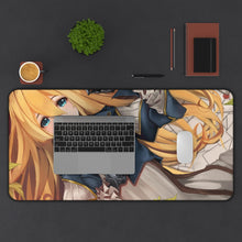 Charger l&#39;image dans la galerie, Violet Evergarden Violet Evergarden Mouse Pad (Desk Mat) With Laptop
