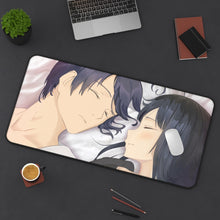 Charger l&#39;image dans la galerie, My Teen Romantic Comedy SNAFU Hachiman Hikigaya, Yukino Yukinoshita Mouse Pad (Desk Mat) On Desk
