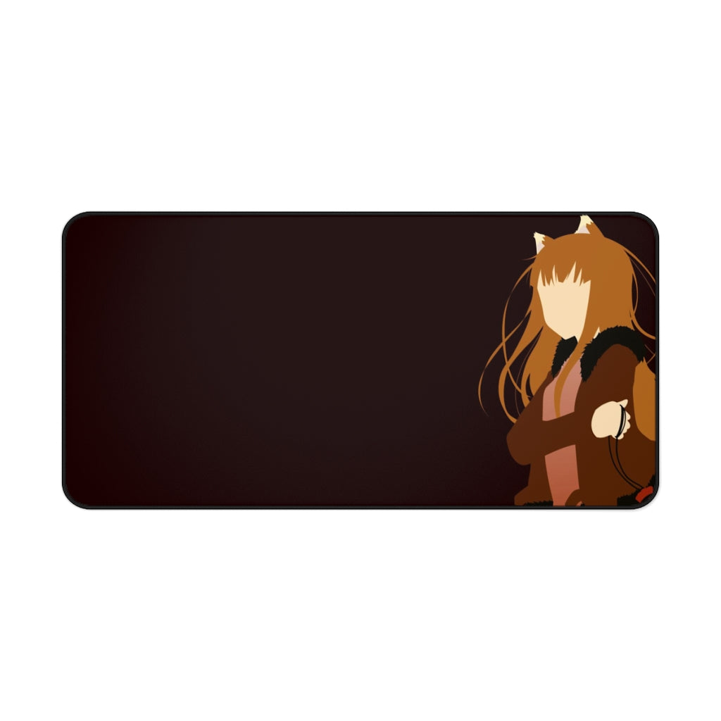 Spice And Wolf Mouse Pad (Desk Mat)