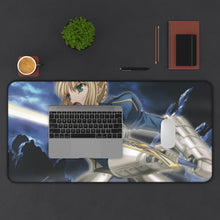 Cargar imagen en el visor de la galería, Saber (Fate Series) Mouse Pad (Desk Mat) With Laptop
