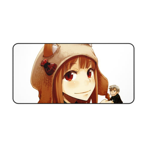 Spice And Wolf Mouse Pad (Desk Mat)