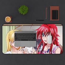 Cargar imagen en el visor de la galería, High School DxD Rias Gremory, Issei Hyoudou, Asia Argento Mouse Pad (Desk Mat) With Laptop
