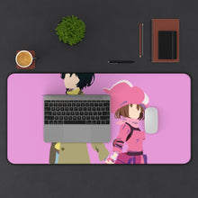 Load image into Gallery viewer, Sword Art Online Alternative: Gun Gale Online Mouse Pad (Desk Mat) With Laptop
