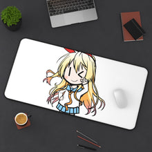 Cargar imagen en el visor de la galería, Nisekoi Chitoge Kirisaki Mouse Pad (Desk Mat) On Desk
